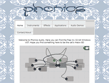 Tablet Screenshot of phonicsaudio.com